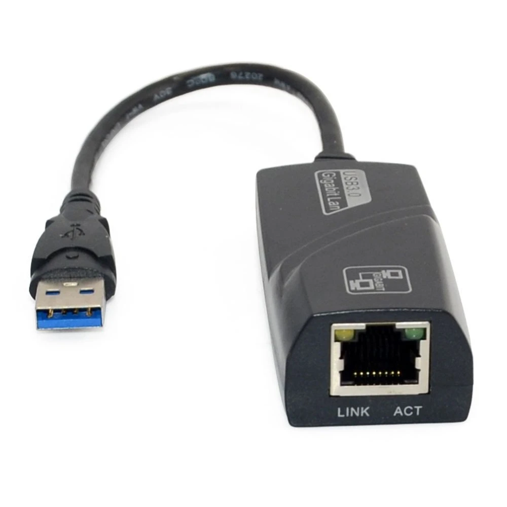 USB 3.0 to Ethernet RJ45 LAN Gigabit Adapter 10/100/1000 Mbps