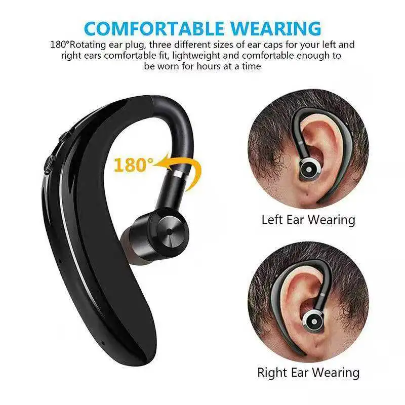 Hang in Ear 72 Hours Working Painless Wear Wireless Handsfree Business Earbuds Bt5.1