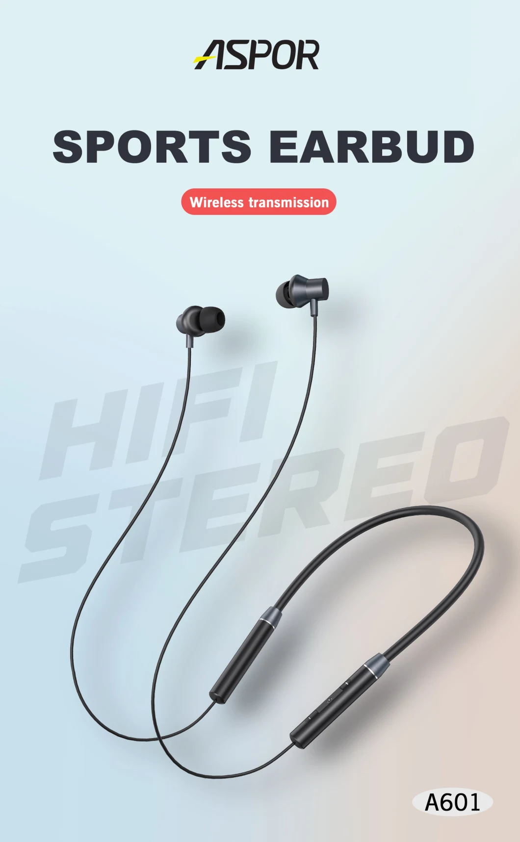 2023 Hot Neck Wireless Earphone Long Battery Life Long Standby Time 120 Hours Neckband