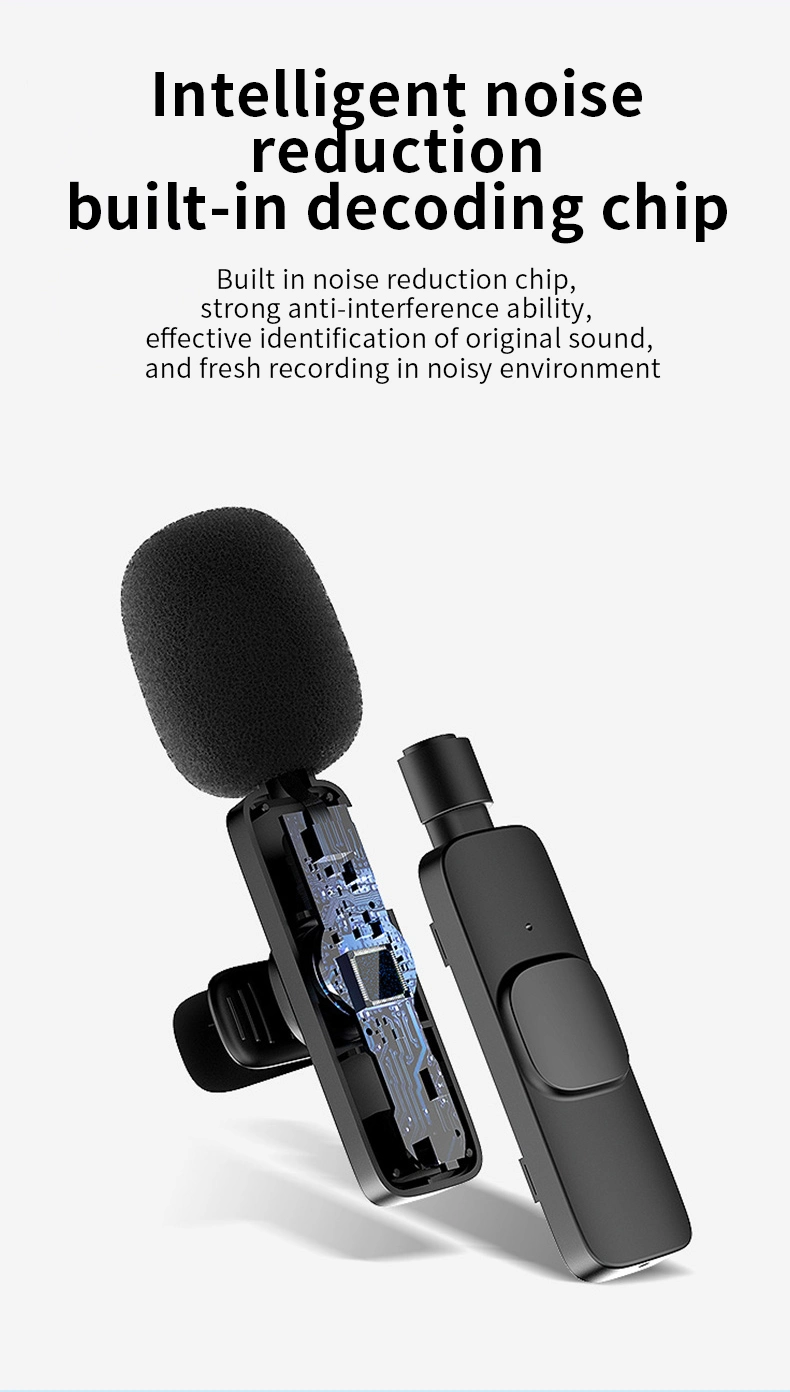 Wholesale Hot New Model Plug-Play Wireless Lapel Lavalier Microphone