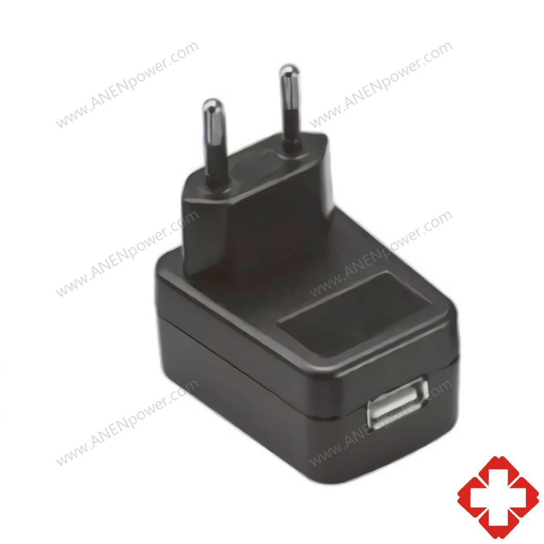 En/IEC 60601 Certified 6W Max 5V USB Medical Charger 6V 9V Wall Transformer 24V Power Supply 12V Wall AC DC Adapter