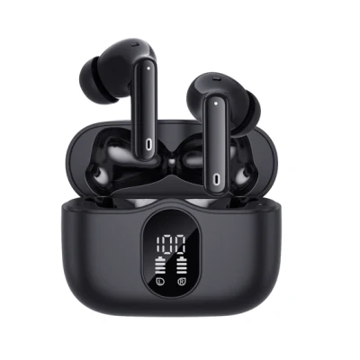 Active Noise Cancelling ANC Touch Control Earbuds True Wireless TWS Earbuds ANC+ ENC Earphone with Battery Display and Bluetooth 5.3